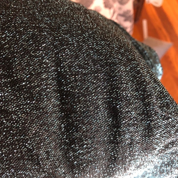 Vintage 1950s blue lamé shimmer party dress - Picture 9 of 9